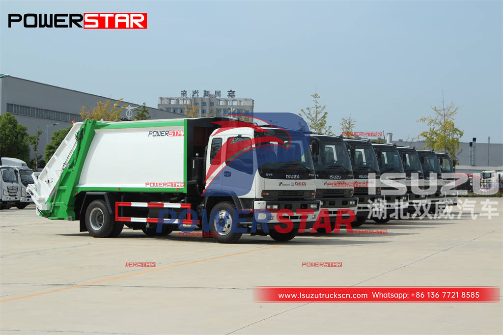 Bán xe nén rác ISUZU FTR 14 khối giá tốt