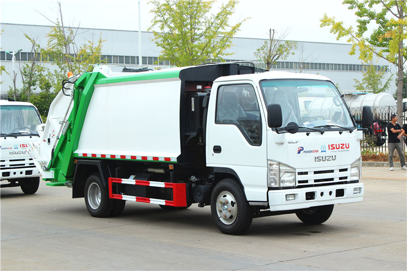 xe tải ép rác isuzu Châu Phi