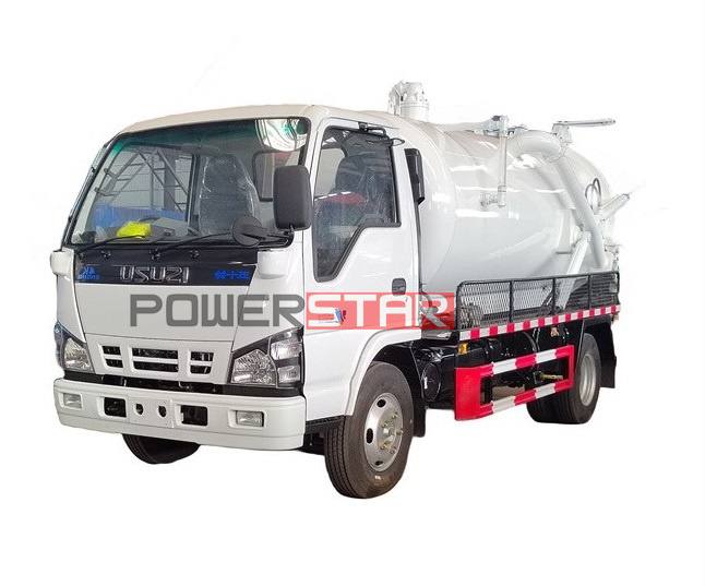 Xe hút nước thải Isuzu 100P