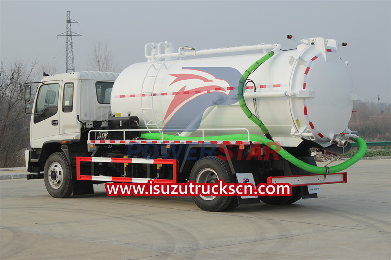 ISUZU FTR sewage sucker