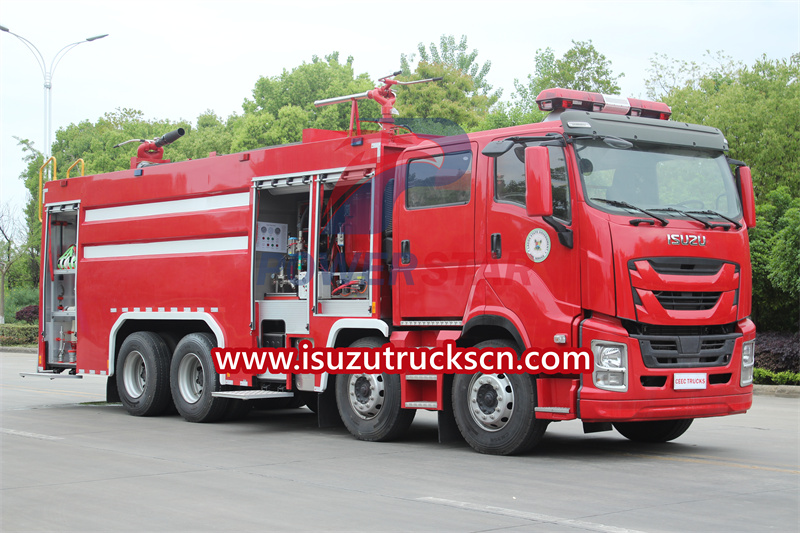 Xe cứu hỏa Isuzu giga