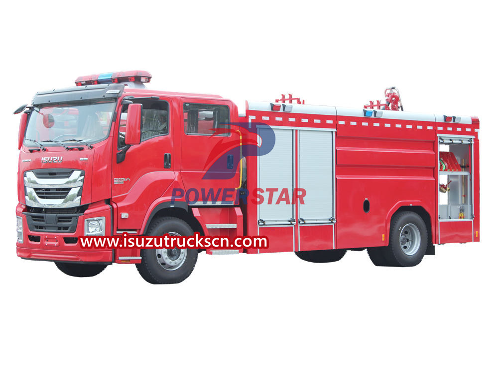 Đấu thầu chữa cháy ISUZU