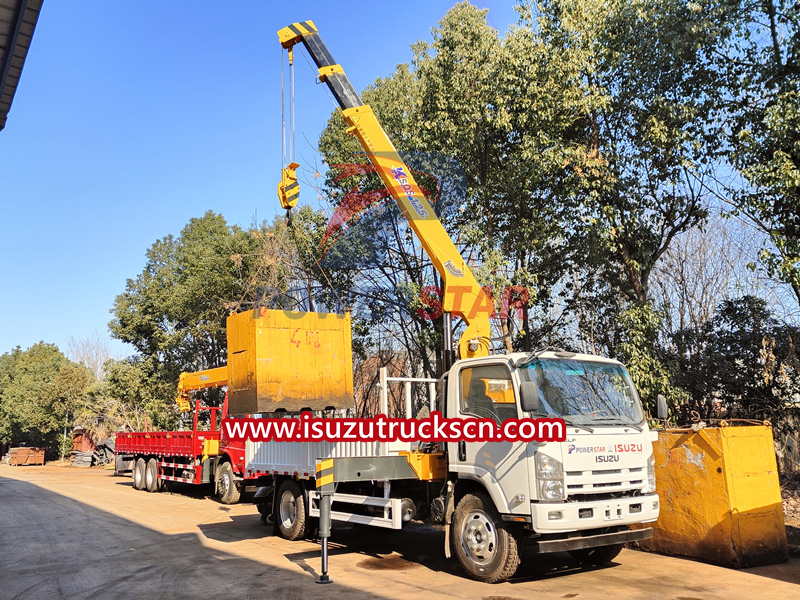 ISUZU crane truck NPR