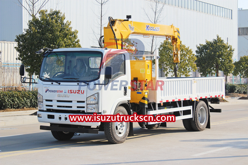 ISUZU crane truck NPR