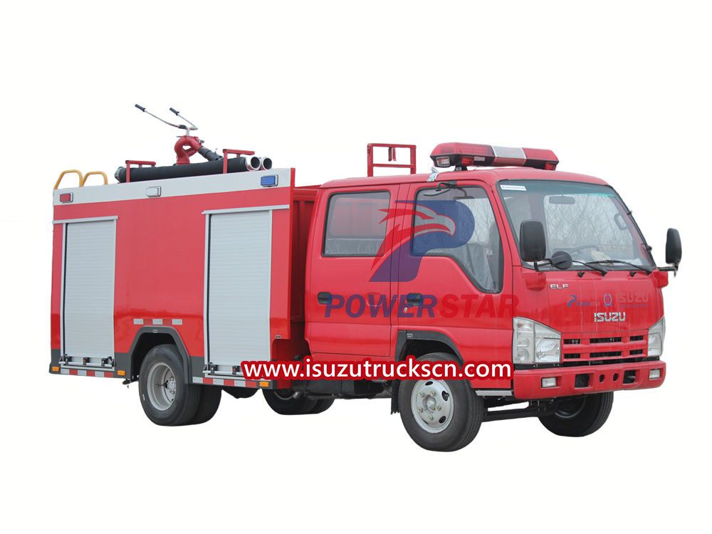 xe cứu hỏa Isuzu