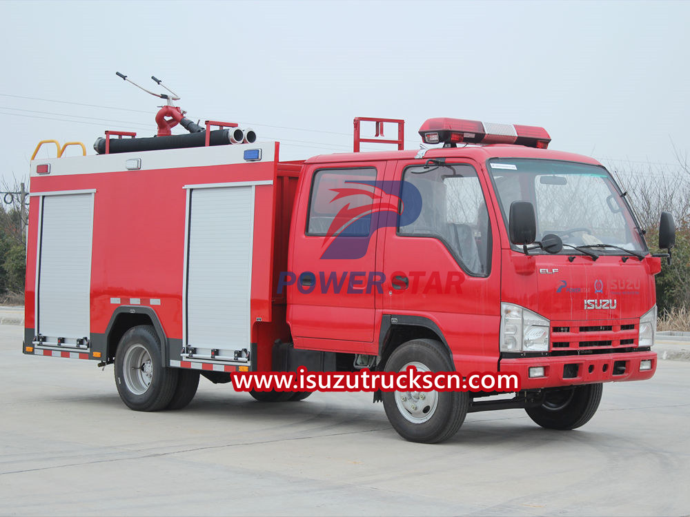 xe cứu hỏa Isuzu