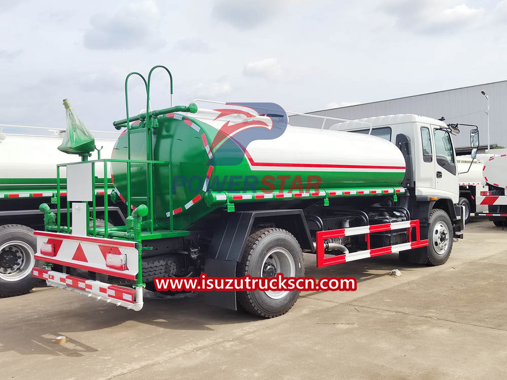 Isuzu brand Street Sprinkler Road Water Truck 12m3