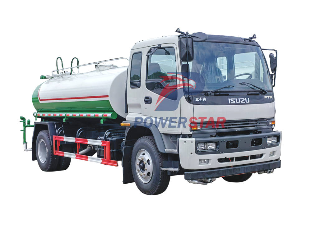 3000 gallon spraying water truck Isuzu