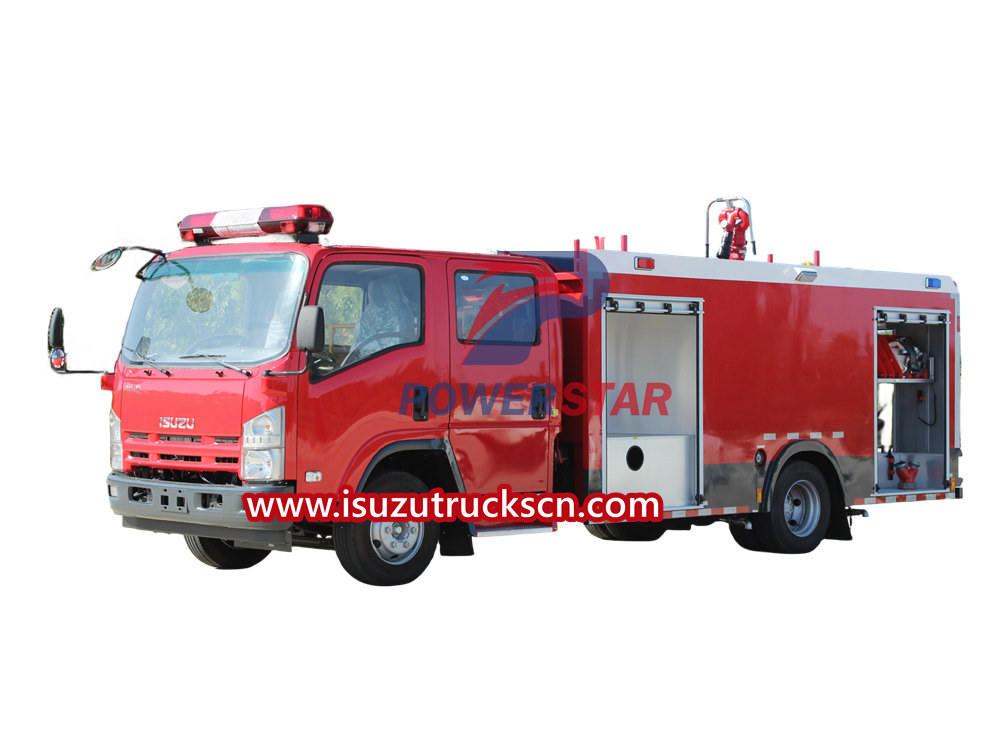 xe cứu hỏa Isuzu