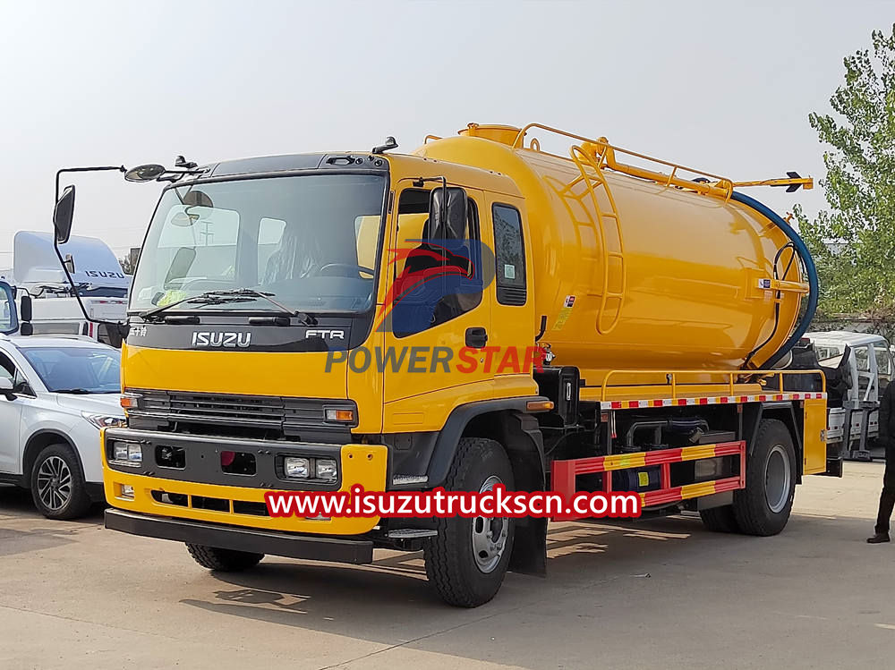 Xe tải phun liên hợp Isuzu