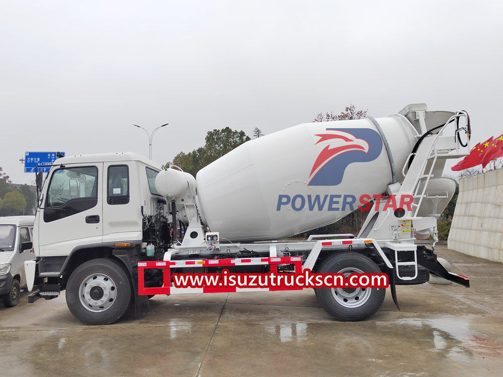 Xe trộn bê tông Isuzu