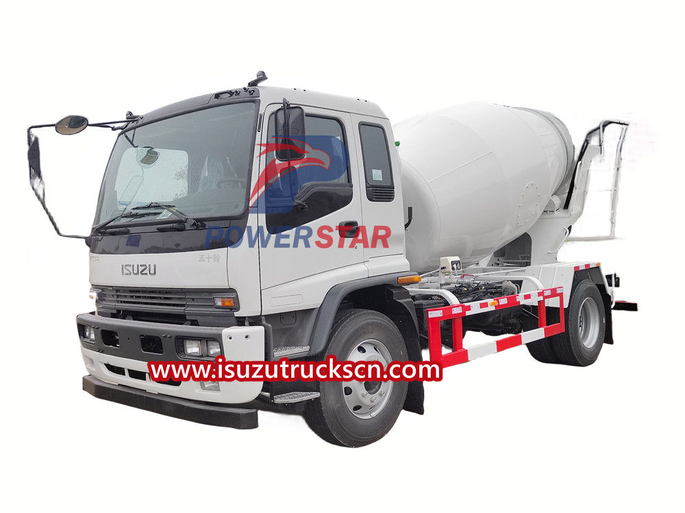 Xe trộn bê tông Isuzu