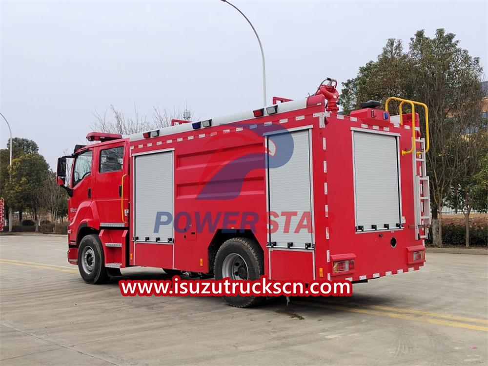 xe cứu hỏa isuzu