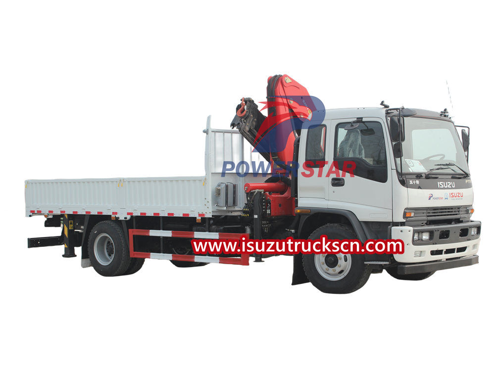 Xe cẩu thủy lực Isuzu