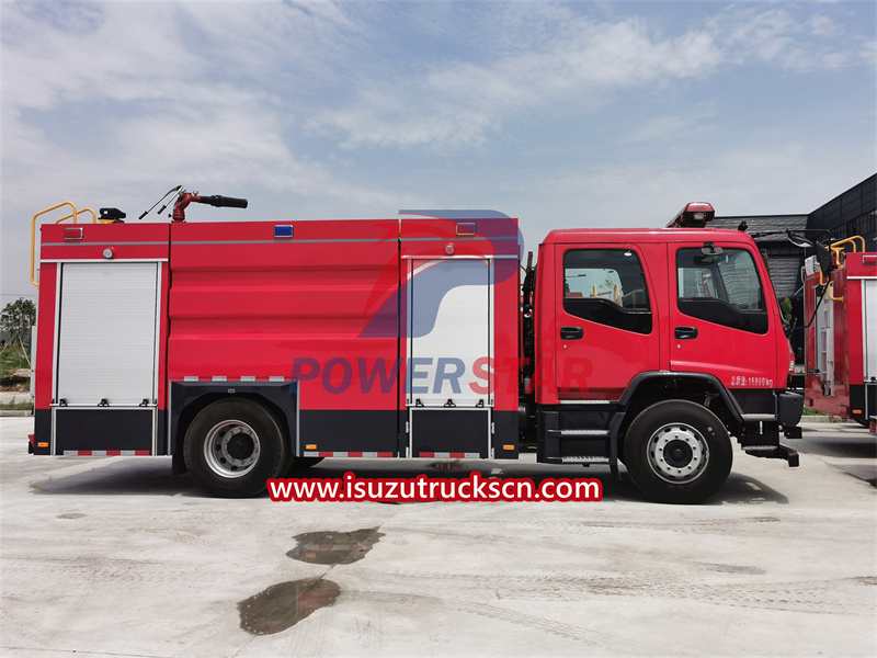 isuzu FVR fire truck