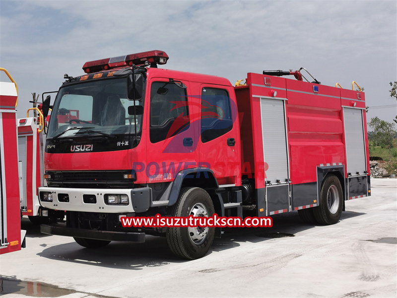 isuzu FVR fire truck