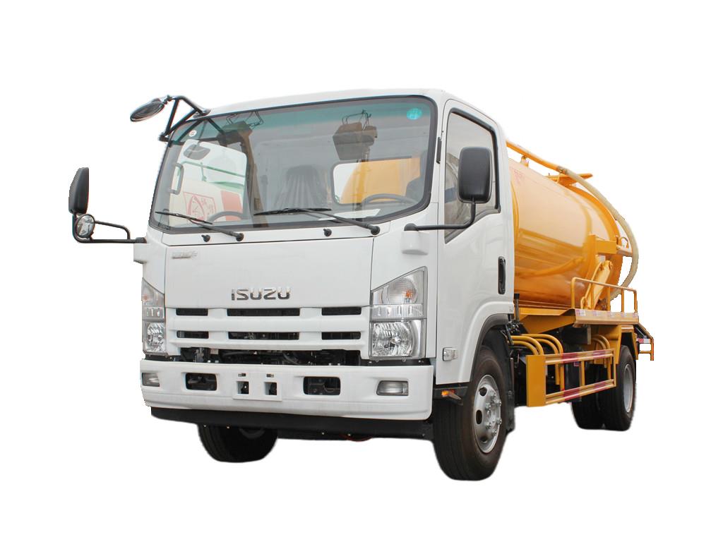 isuzu npr vacuum cleaning truck