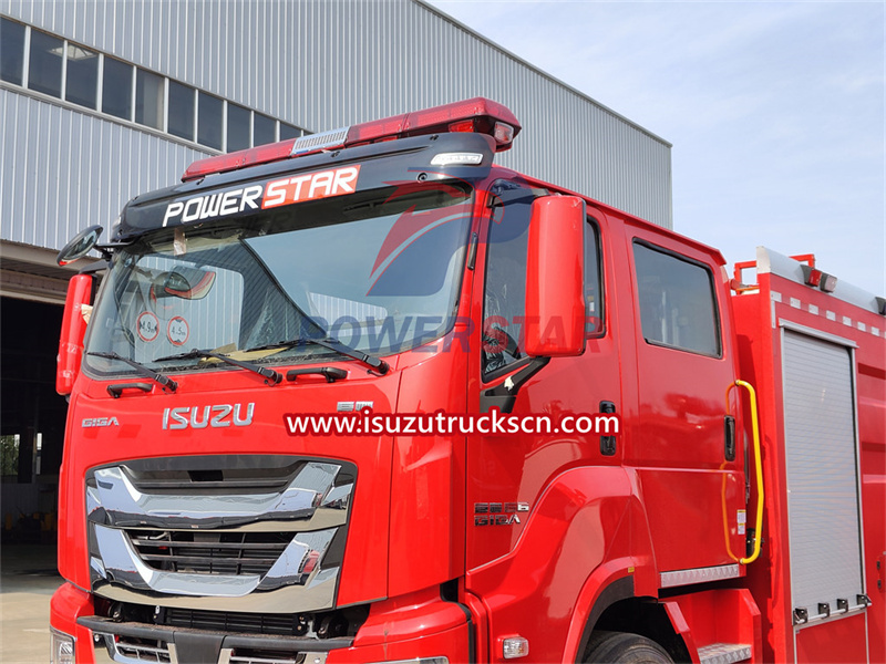 Xe cứu hỏa Isuzu giga