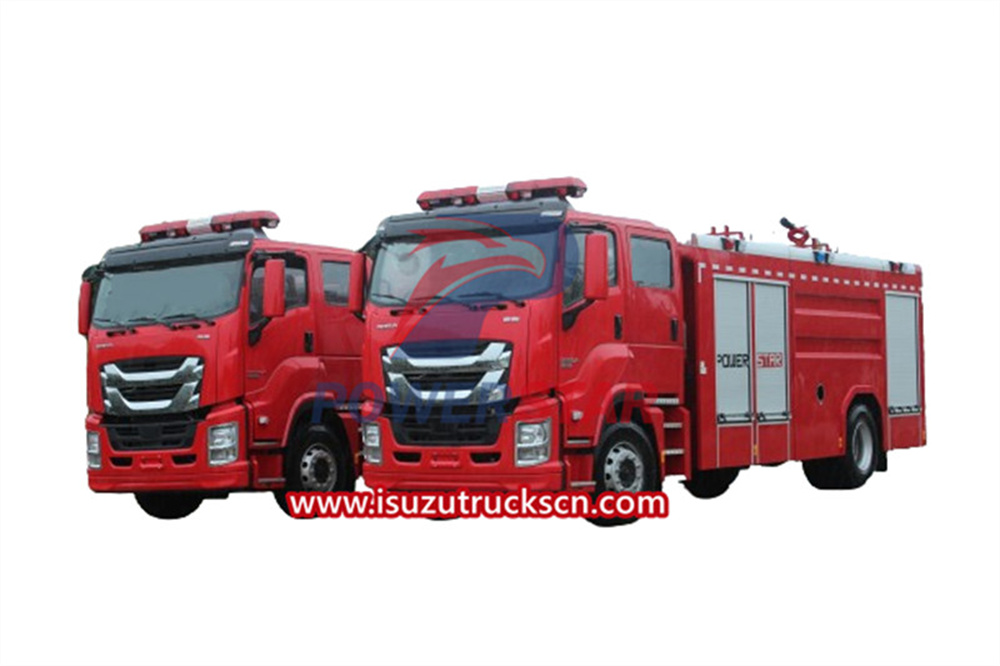 xe cứu hỏa isuzu