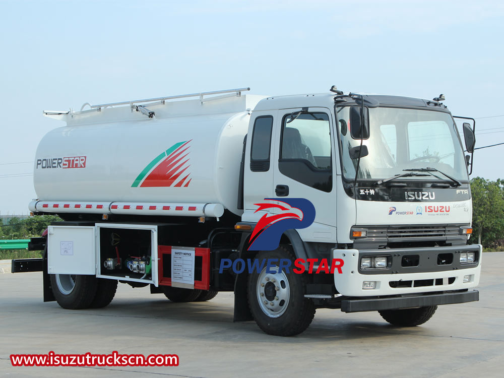 Xe bồn chở dầu Isuzu