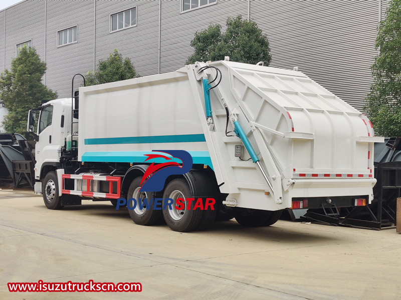 isuzu giga waste compactor 