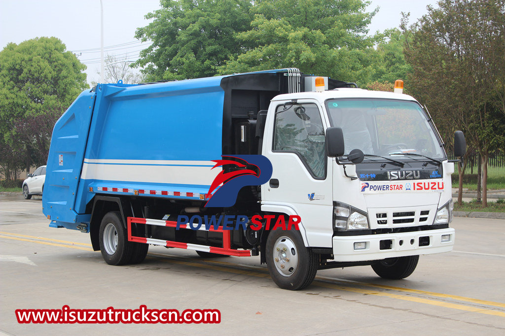 Xe chở rác nén Isuzu