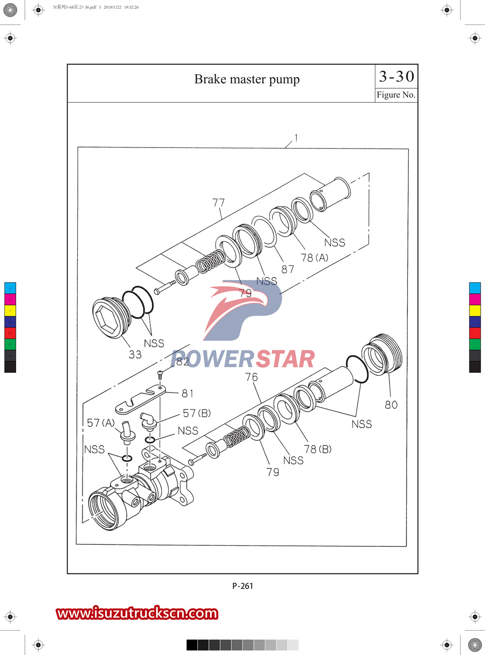 Danh mục phụ tùng thương mại Isuzu N-series1