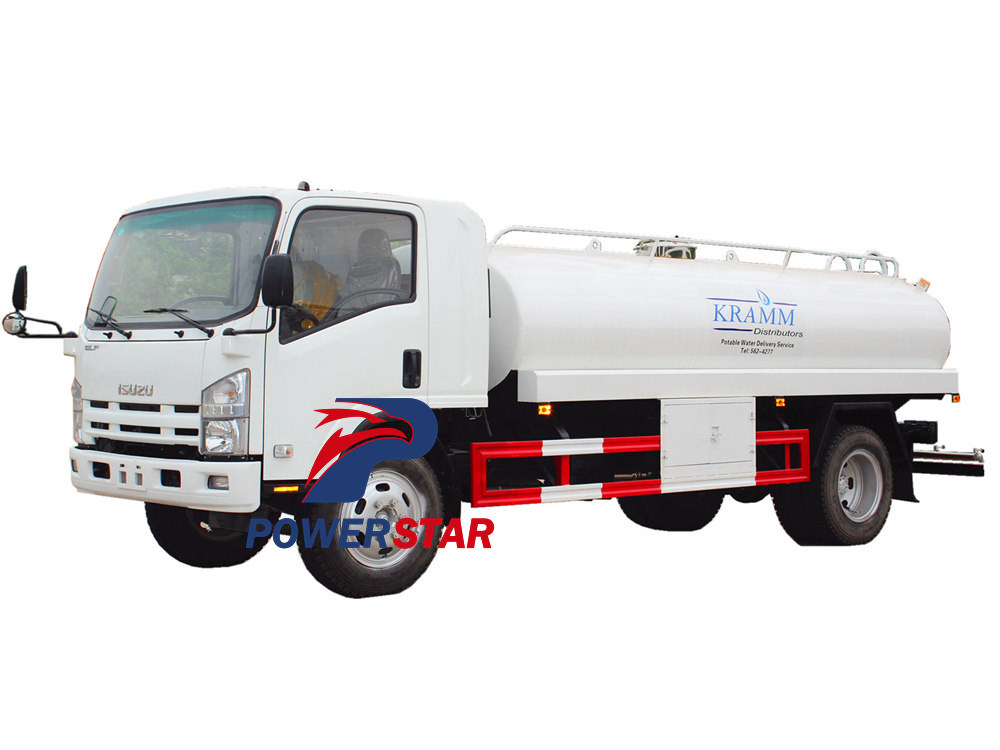 Xe chở nước uống Isuzu 9000L