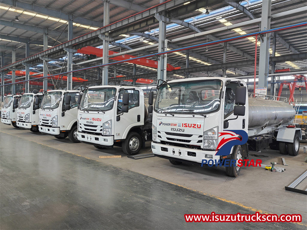 Xe tải nước uống Isuzu NPR