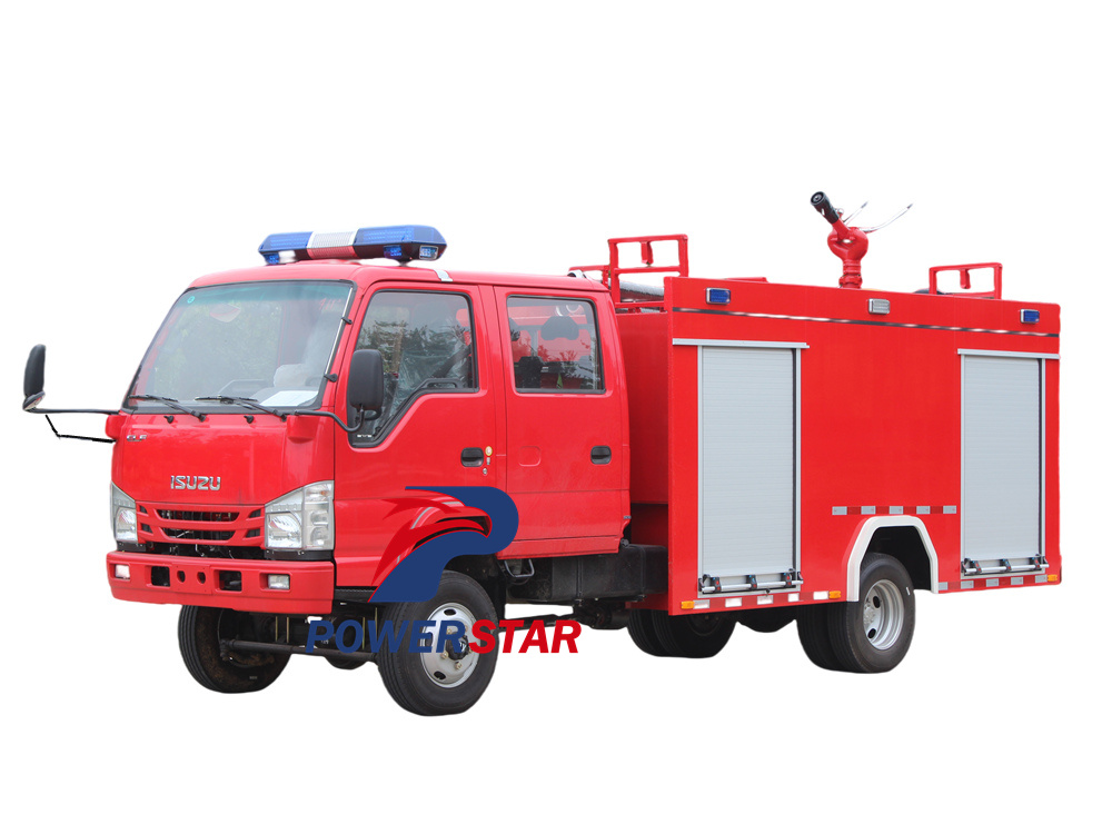 Albania 4X4 Isuzu off road fire pumper