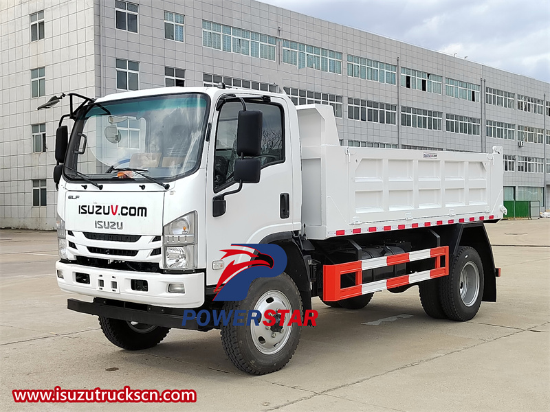 Isuzu 4x4 dumper truck