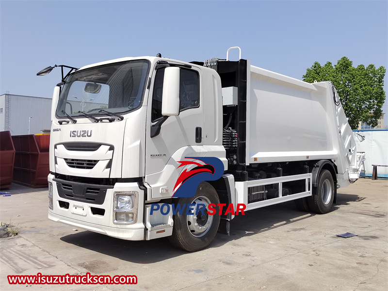  Isuzu GIGA 15CBM waste compactor truck