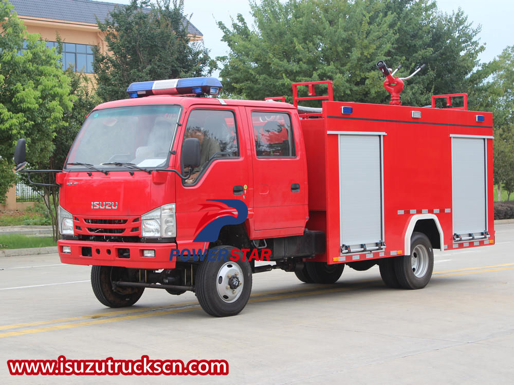 xe cứu hỏa Isuzu