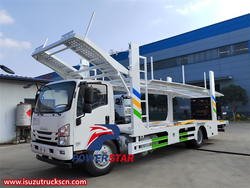 Isuzu double deck vehicle transporter