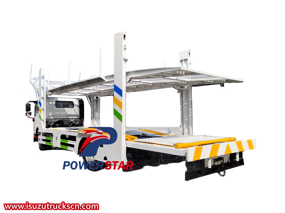 Isuzu double deck vehicle transporter