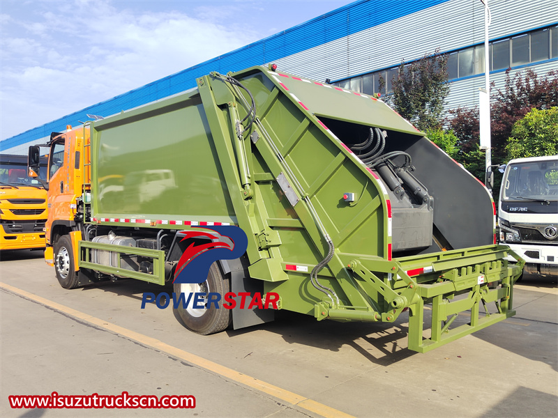 Isuzu GIGA 15cbm garbage disposal truck