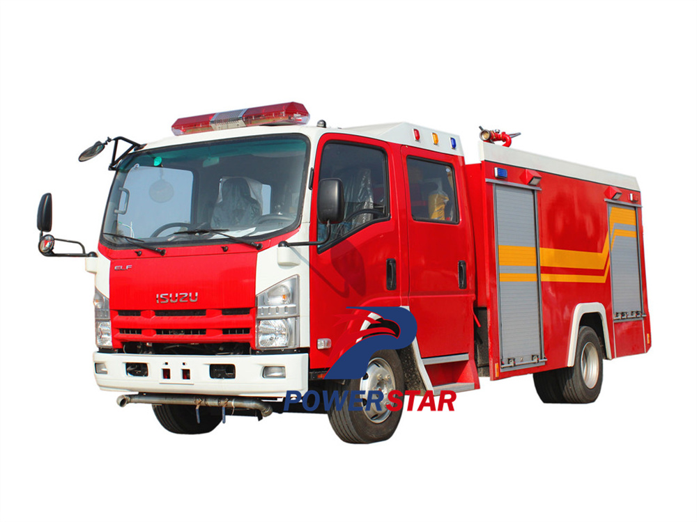 Isuzu 700P water fire fighting truck