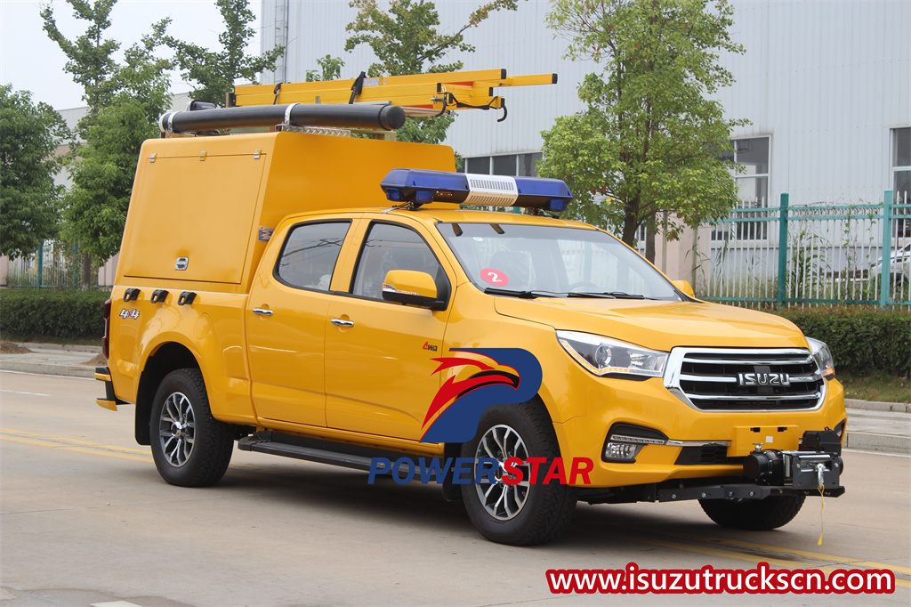 ISUZU 4x4 offroad pickup mobile workshop truck