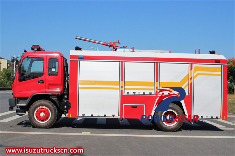 Isuzu FVR foam fire engine