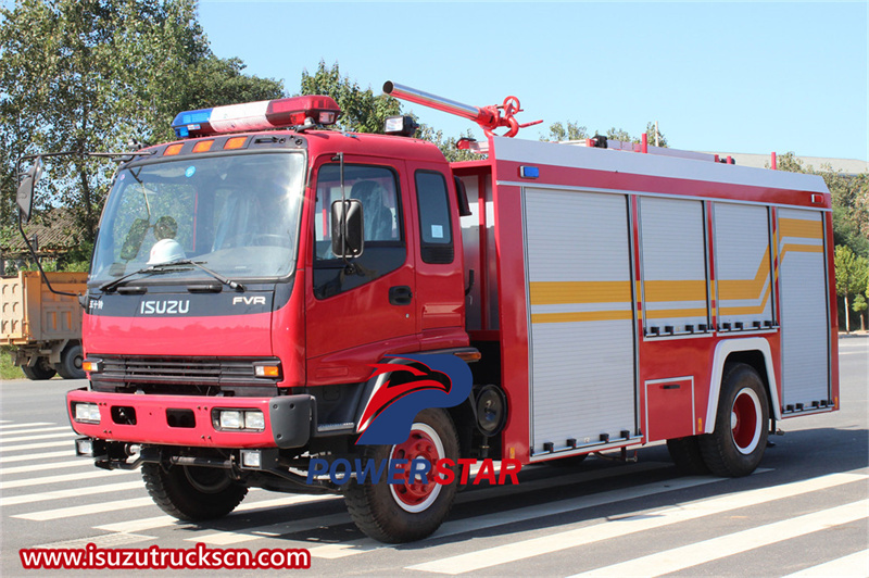 Isuzu FVR heavy rescue fire truck