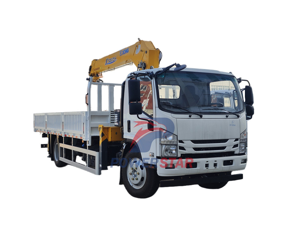 ISUZU 3.2 Ton hydraulic crane lorry truck 