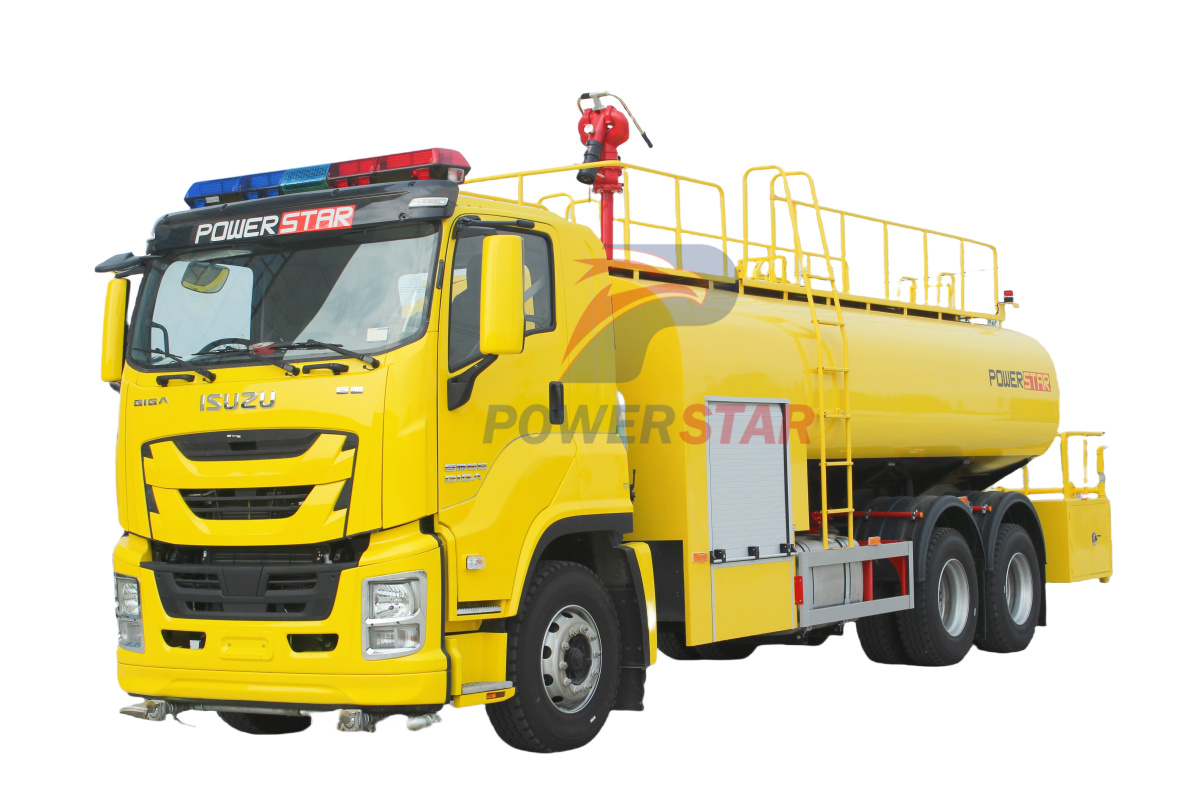 Philippines Custom made Isuzu giga Tanker Fire Trucks