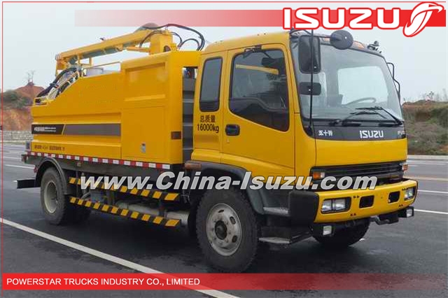 6WHEELS 10,000L Isuzu High pressure industrial cleaning Vehicle