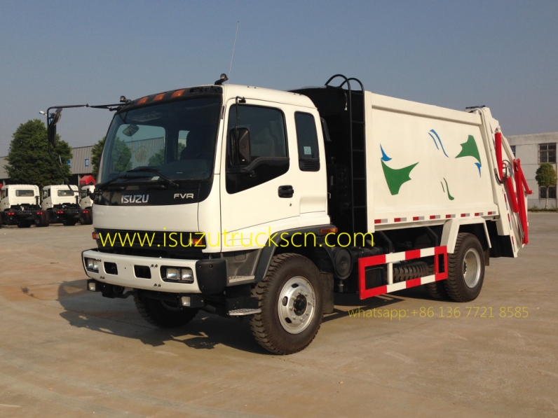 Special purpose vehicle Isuzu Rubbish compactor vehicles