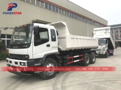 philippines Isuzu FVZ 6x4 10wheelers heavy dump tipper truck price