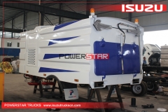 Powerstar Sweepers ISUZU Truck mounted Street sweeper body