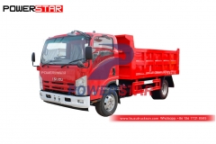 Brand new  ISUZU NPR 6 wheeler 5 tons dumper truck for sale