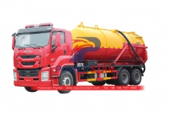 High quality ISUZU GIGA septic pumping truck on sale