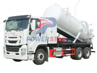 Japan Isuzu Giga Oilfield Fluid Vacuum Truck