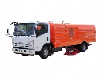 Isuzu Street and Road Sweeping Truck for Indonesia